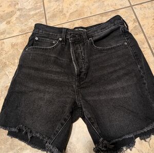 Denim forum shorts